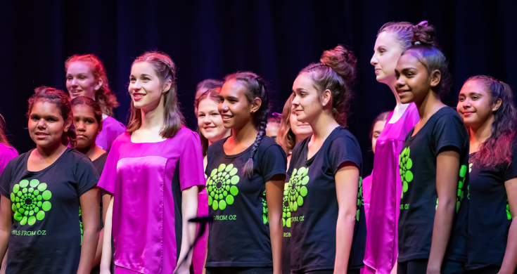 Girls from Oz and the Australian Girls Choir join voices in Carnarvon ...